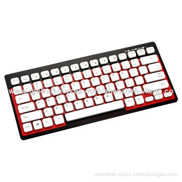 Bluetooth Keyboard, Fashion and Mini Design, Support Several Languages